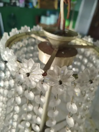 Lámpara de techo antigua