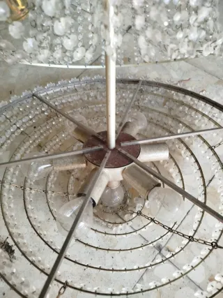 Lámpara de techo antigua