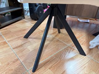 Sillón Beige Tela giratoria