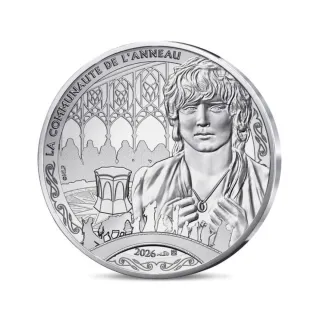 Francia 2026 moneda plata 10€ Señor Anillos 2/18
