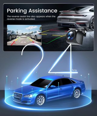 Rimoody Dashcam 4K 2 Canales WiFi