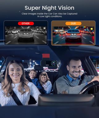 Rimoody Dashcam 4K 2 Canales WiFi