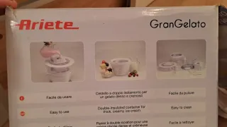 Gelatiera Ariete Gran Gelato