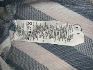 Polo Massimo Dutti Rayas Azul Blanco