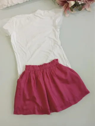 Falda y camiseta 10/12 años
