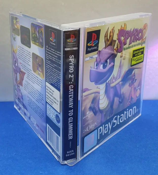 JUEGO PS1 PSX SPYRO 2 EN BUSCA TALISMANES PAL ESP