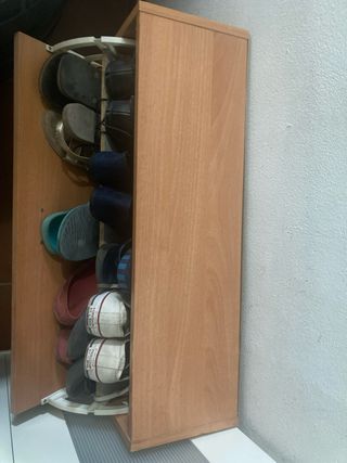 Zapatero color Roble 2 Puertas