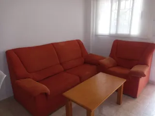 Sofá cama 2 plazas y sillón 1 plaza