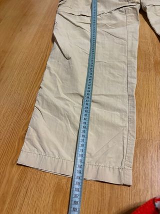 Fjällräven Pantalones Convertibles Beige Trekking