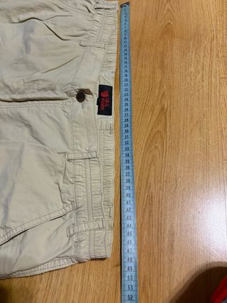 Fjällräven Pantalones Convertibles Beige Trekking