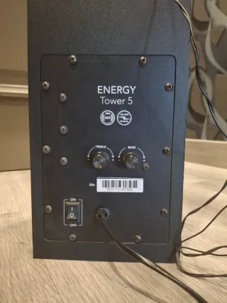 Torre de Sonido Energy Sistem Negra