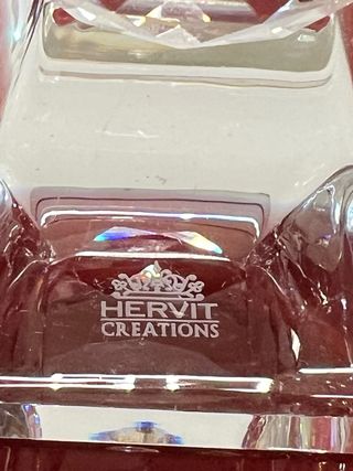 Portacandele in cristallo