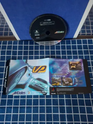 PS1 VANISHING POINT ORIGINAL OFICIAL
