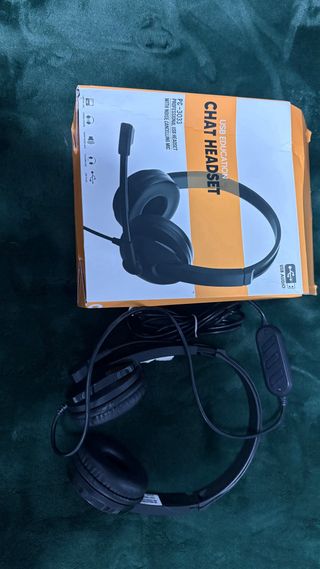 Auriculares USB Chat Headset PC-3033