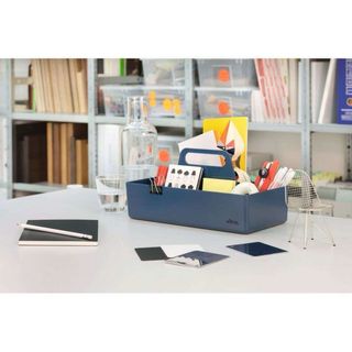 Organizadores Vitra Toolbox y S-Tidy sea blue