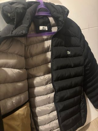 Cazadora Lacoste Negra Hombre