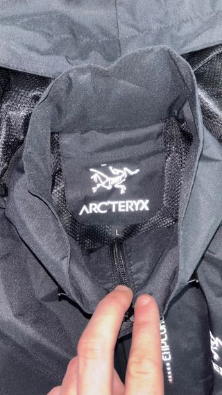 Cortavientos Arc'teryx Negro Talla L