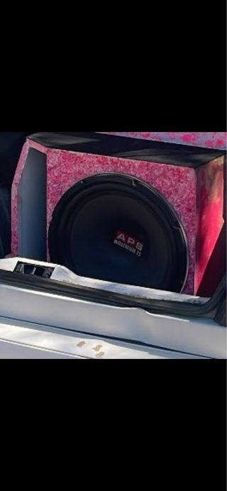 Subwoofer APS Milenium 15” con cajón