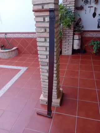 Sierra de tronzar antigua 1,4 metros