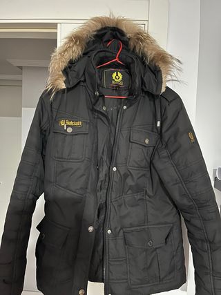 Abrigo Belstaff Negro Talla L/XL mujer M hombre