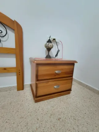 Dormitorio madera completo