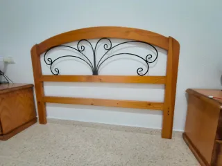 Dormitorio madera completo