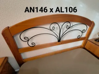 Dormitorio madera completo