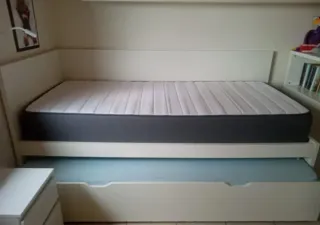 Cama Flaxa Ikea Blanca