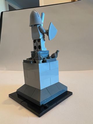 Lego Minifiguras Estatuas + Bob Esponja
