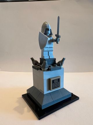 Lego Minifiguras Estatuas + Bob Esponja