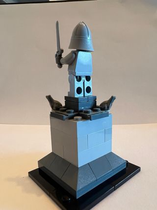 Lego Minifiguras Estatuas + Bob Esponja