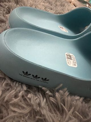 Chanclas Adidas Azules