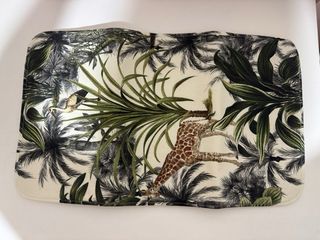 Bolso para carrito de bebé con estampado de jirafa