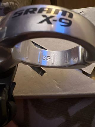 Desviador NUEVO delantero SRAM X-9