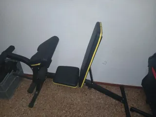 Banco de pesas multifuncional