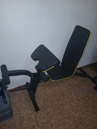 Banco de pesas multifuncional