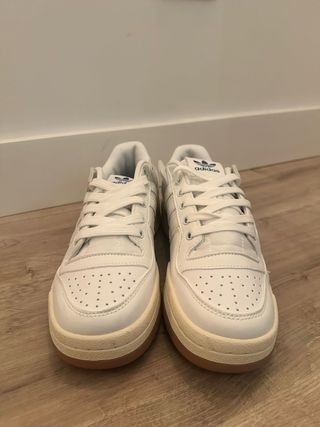 Zapatillas Adidas Forum Low Beige/Blanco