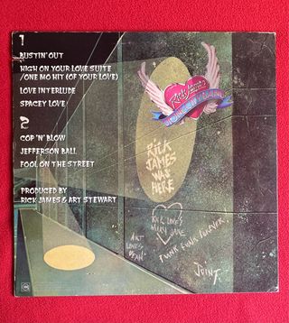 Vinilo Funk Soul Rick James