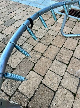 Estructura Cama elástica con red de seguridad (