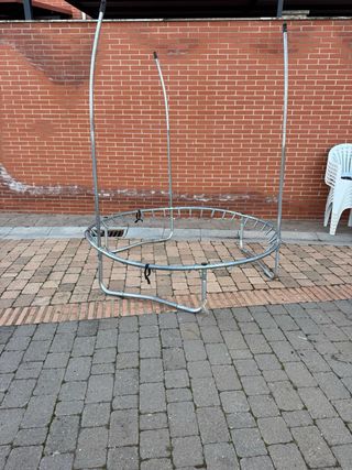 Estructura Cama elástica con red de seguridad (