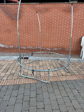 Estructura Cama elástica con red de seguridad (