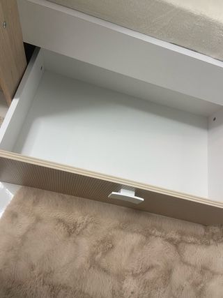 Cama tren con armario y cajones