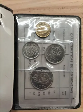Serie Numismática Juan Carlos I España 1975 1980