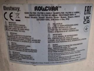 Depuradora Piscina Bestway