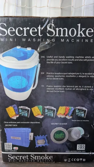 Lavadora Mini Portátil 3KG Secret Smoke