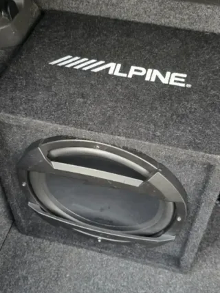 Subwoofer Alpine SBE-1244BR 12 200W RMS