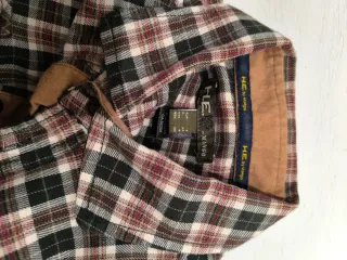 Camisa de franela a cuadros para hombre