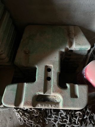 Contrapeso para tractor