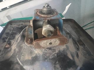 Hornillo de gas camping beige y negro