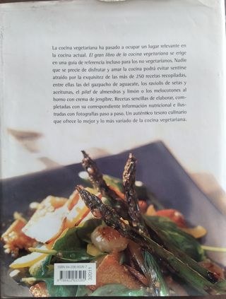 El Gran Libro De La Cocina Vegetariana: guia de...